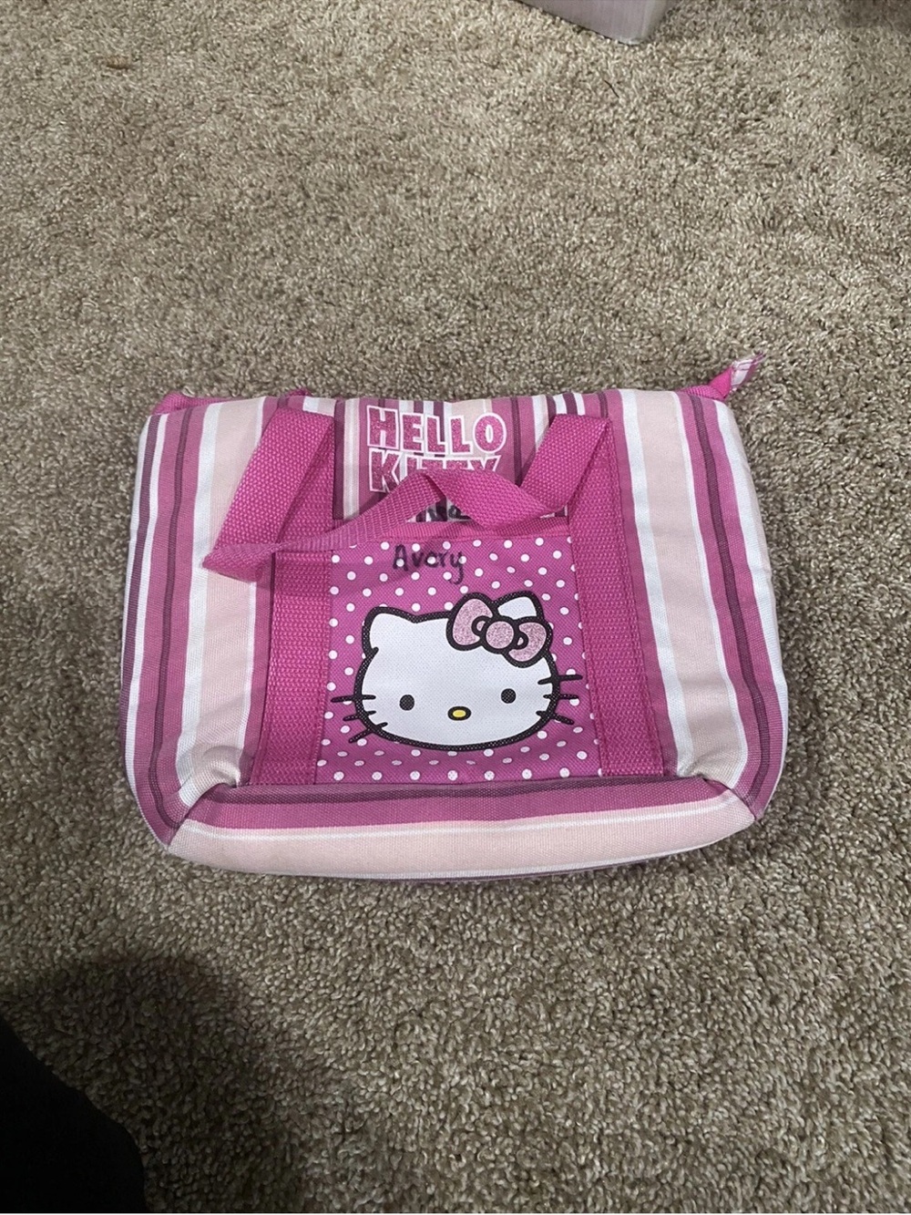 hello kitty insulated lunch bag